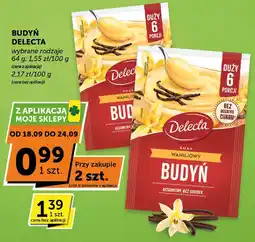 Groszek Budyń Delecta waniliowy oferta
