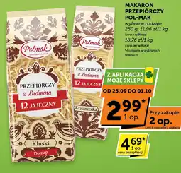 Groszek Makaron przepiórczy Pol-Mak różne rodzaje oferta