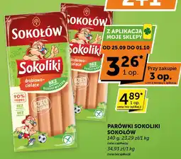 Groszek Parówki Sokoliki Sokołów oferta
