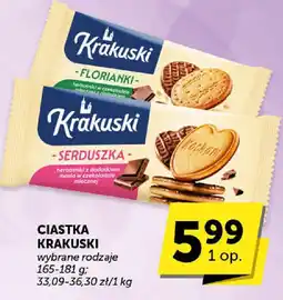 Groszek Ciastka Krakuski Florianki, Serduszka oferta