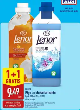 ALDI LENOR Płyn do płukania tkanin oferta
