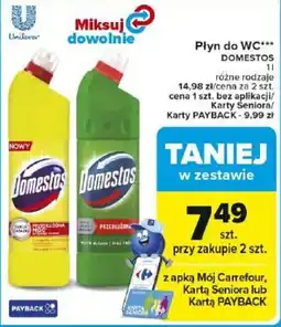 Carrefour Market Płyn do WC DOMESTOS oferta