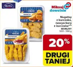 Carrefour Market Nugetsy z kurczaka, newyorkery z kurczaka MORLINY oferta