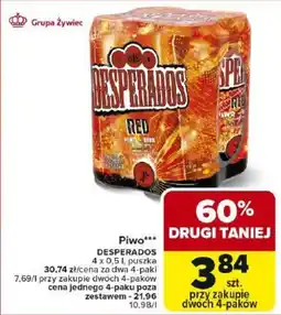 Carrefour Market Piwo DESPERADOS oferta