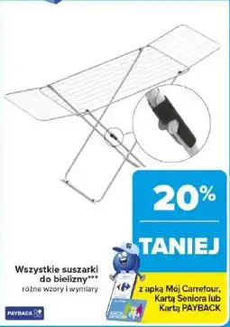 Carrefour Market Wszystkie suszarki do bielizny oferta