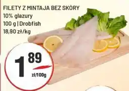 Sedal Filety z mintaja bez skóry 10% glazury drobfish oferta