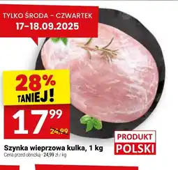 Twój Market Szynka wieprzowa kulka oferta
