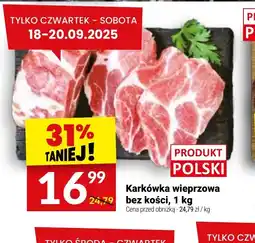 Twój Market Karkówka wieprzowa bez kości oferta