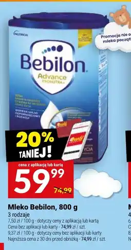 Twój Market Mleko Bebilon oferta