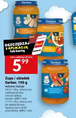 Twój Market Zupa / obiadek Gerber oferta