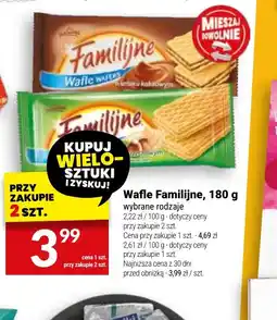 Twój Market Wafle Familijne oferta