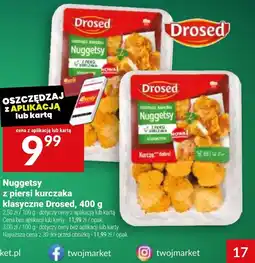 Twój Market Finuu KlasyczneNuggetsy z piersi kurczaka klasyczne Drosed oferta