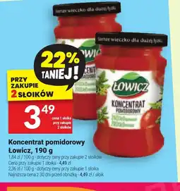Twój Market Koncentrat pomidorowy Lowicz oferta