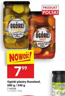 Twój Market Ogórki plastry Runoland oferta
