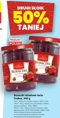 Twój Market Buraczki obiadkowe tarte Frubex oferta