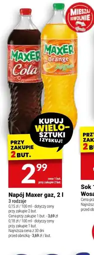 Twój Market Napój Maxer gaz oferta