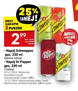 Twój Market Napój Schweppes/Dr Pepper oferta