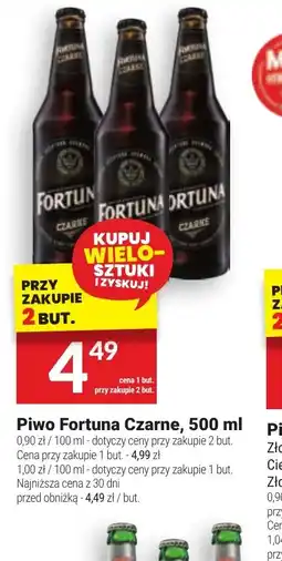 Twój Market Piwo Fortuna Czarne oferta