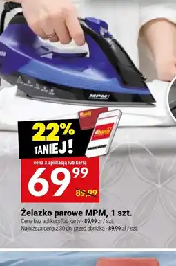 Twój Market Zelazko parowe MPM oferta