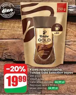 Dino Kawa rozpuszczalna Tchibo Gold Selection oferta