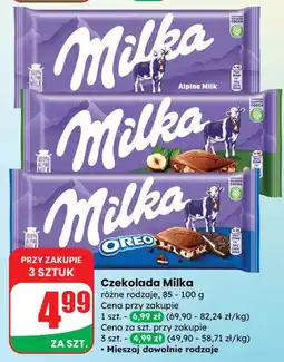 Dino Czekolada Milka oferta