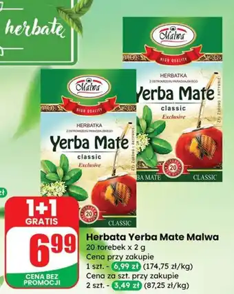 Dino Herbata Yerba Mate Malwa oferta