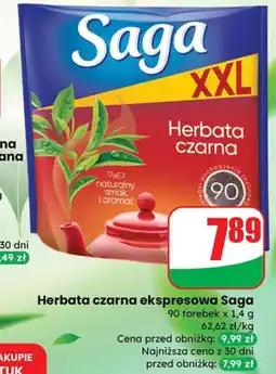 Dino Herbata czarna ekspresowa Saga oferta