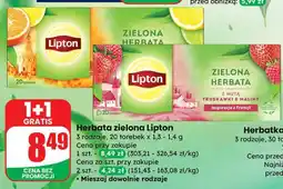 Dino Herbata zielona Lipton oferta