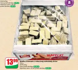 Dino Wafle z kremem z mlecznej czekolady Artur oferta