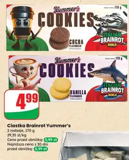 Dino Ciastka Brainrot Yummer's o smaku waniliowym oferta