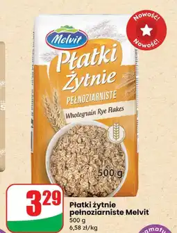 Dino Płatki żytnie pełnoziarniste Melvit oferta