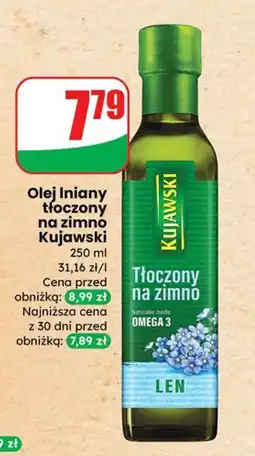 Dino Olej lniany tłoczony na zimno Kujawski oferta