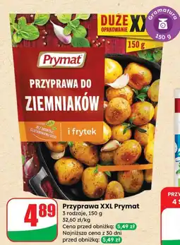 Dino Przyprawa do ziemniaków i frytek XXL Prymat oferta