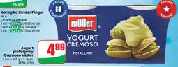 Dino Jogurt pistacjowy Cremoso Müller oferta