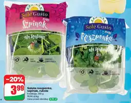 Dino Sałata roszponka/szpinak/rukola Sole Gusto oferta