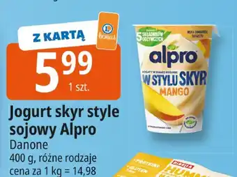 E.Leclerc Jogurt skyr style sojowy Alpro Danone oferta