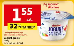 Auchan Jogurt grecki Auchan oferta