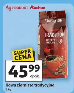 Auchan Kawa ziarnista tradycyjna Auchan Tradition oferta
