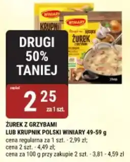 bi1 Żurek z grzybami lub krupnik polski winiary oferta
