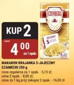 bi1 Makaron krajanka 5-jajeczny czaniecki oferta