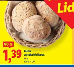 Lidl Bułka wysokobiałkowa oferta