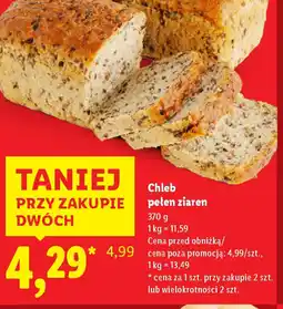 Lidl Chleb pełen ziaren oferta