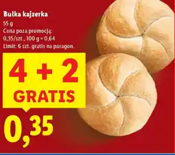 Lidl Bułka kajzerka oferta