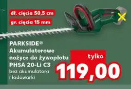 Kaufland Nożyce akumulatorowe Parkside oferta