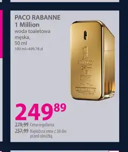 Hebe Woda toaletowa dla mężczyzn Paco Rabanne oferta