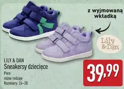 ALDI Sneakersy dziecięce Lily & Dan oferta