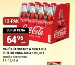bi1 Napój gazowany w szklanej butelce coca-cola oferta