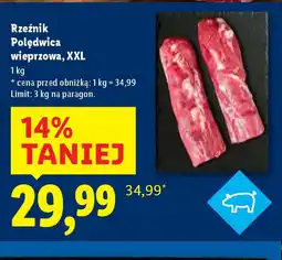 Lidl Rzeźnik Polędwica wieprzowa, XXL oferta