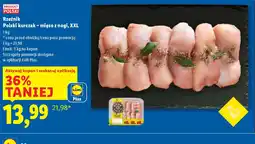 Lidl Polski kurczakmięso z nogi, XXL oferta