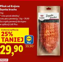 Lidl Szynka krucha Pikok od Krajana oferta